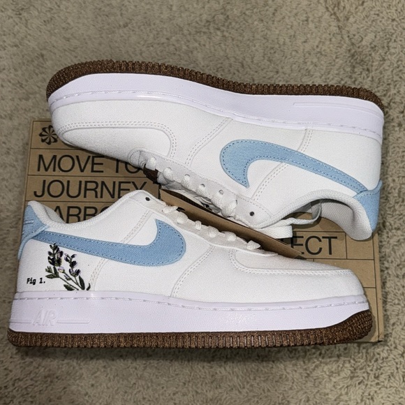 NWT Nike Air Force 1 ‘07 LV8 Indigo’ W6.5 / M5 - Picture 1 of 13
